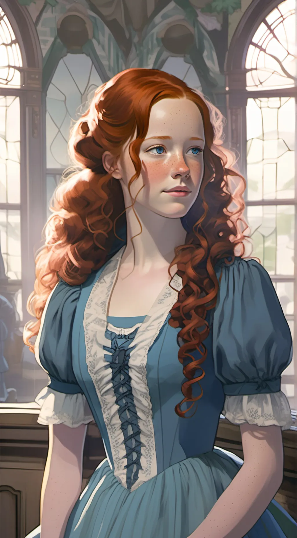 ai character: Anne background