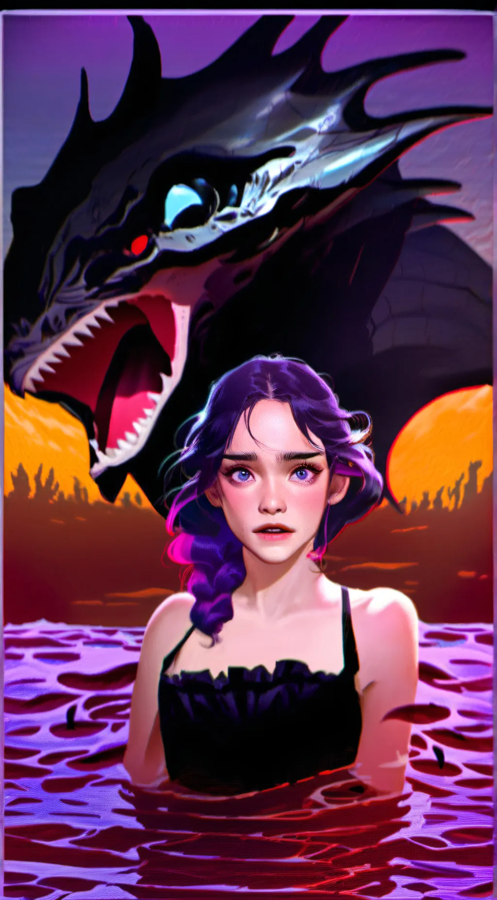 ai character: Valrie  background