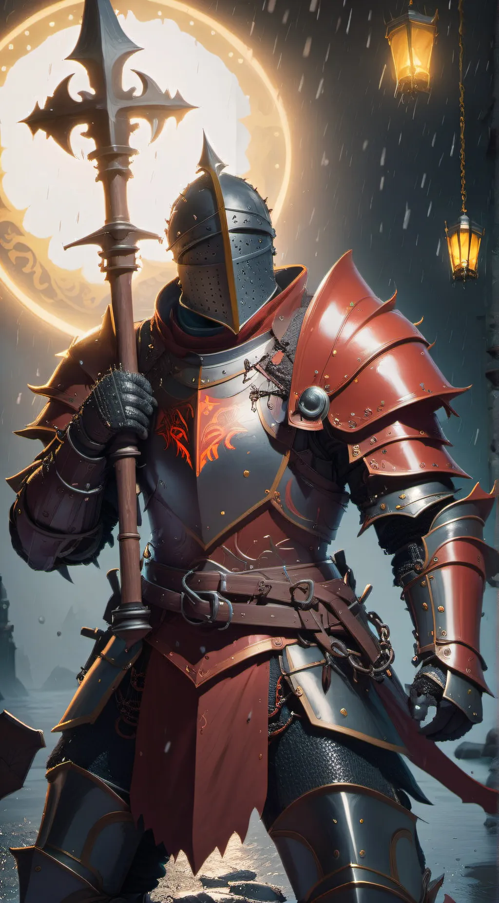 ai character: The Blood Knight background
