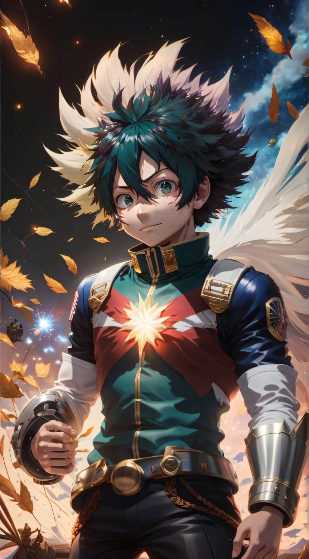 ai character: Midoriya  background