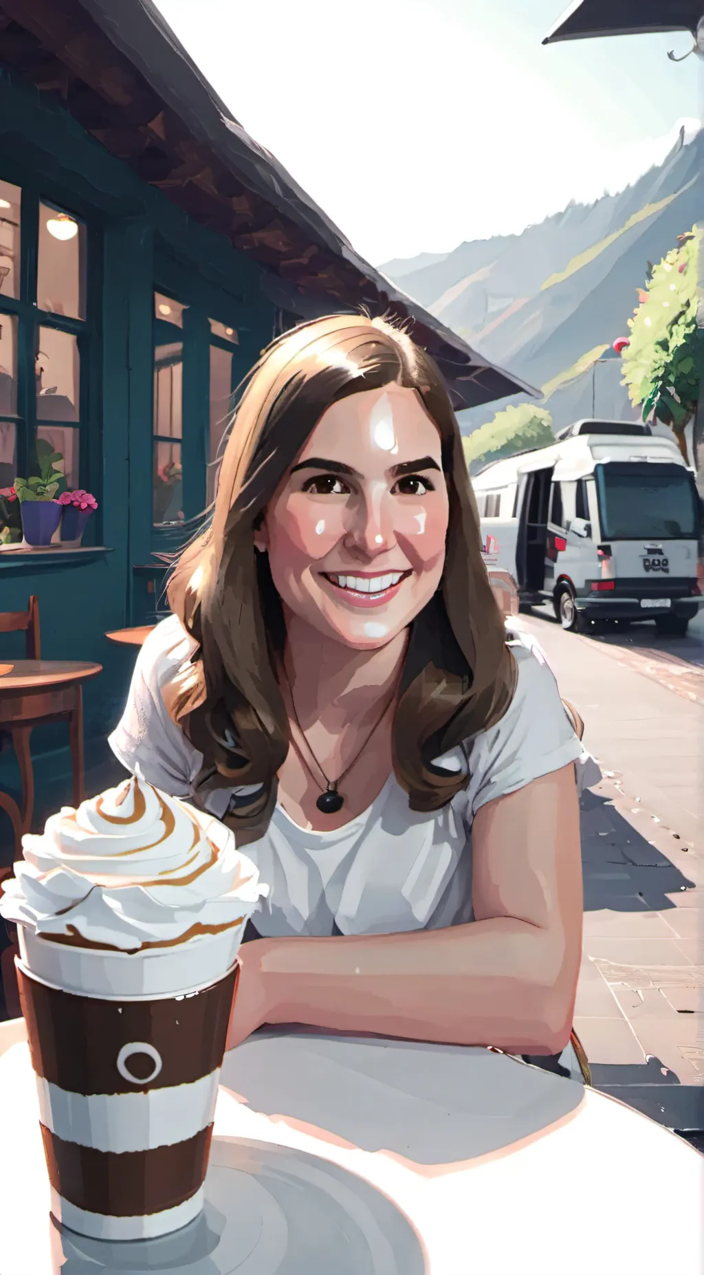 ai character: Samantha background