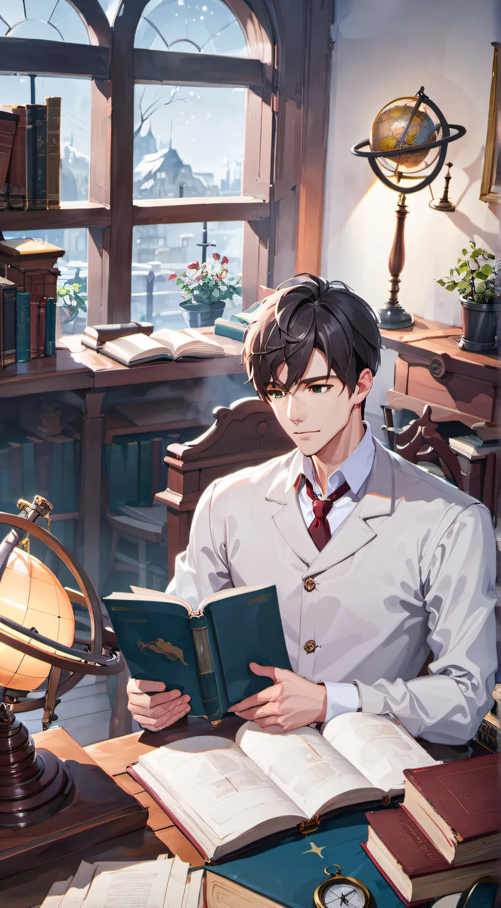 ai character: Alex Holland background