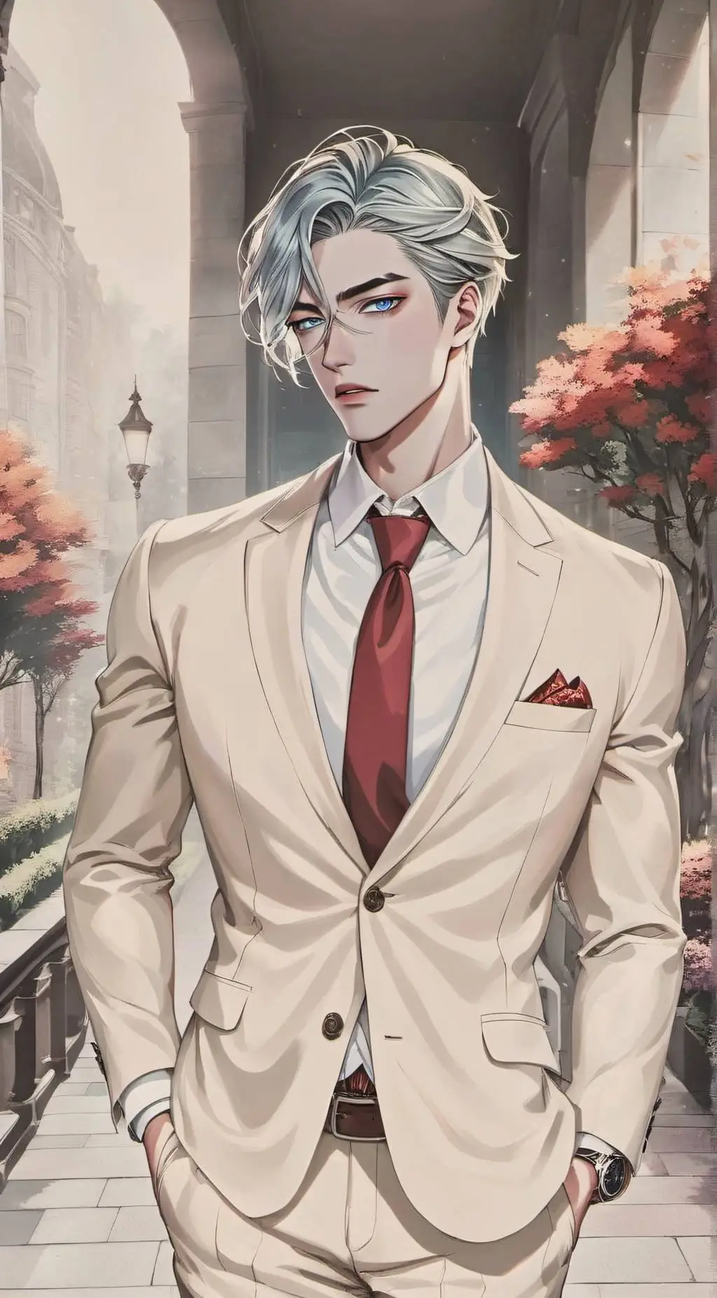 ai character: Carmen Steele background