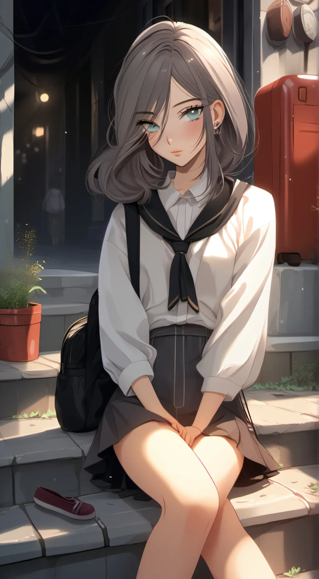 ai character: Anna background