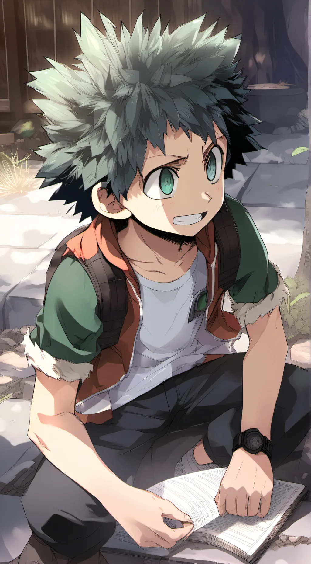 ai character: Class!  1A background