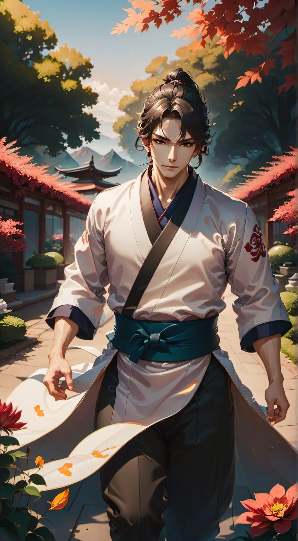 ai character: teacher as  Aizawa background