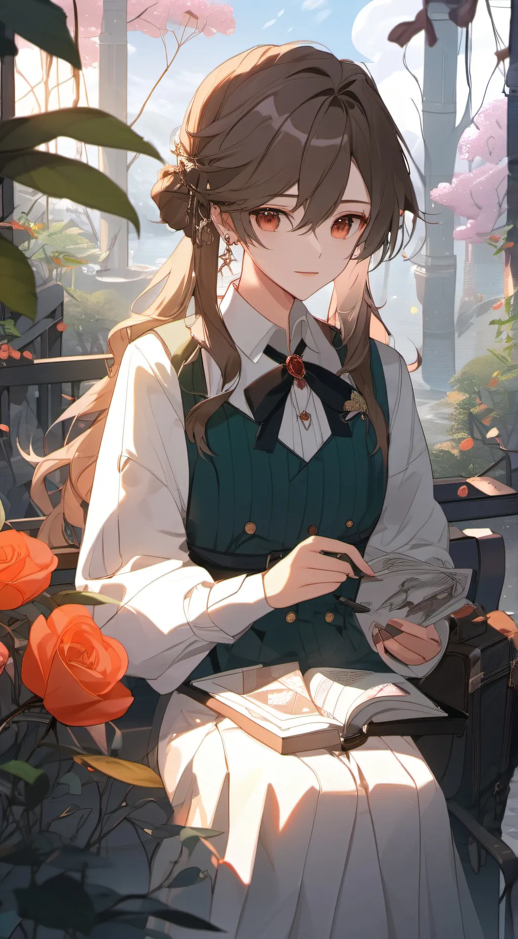 ai character: undercity background