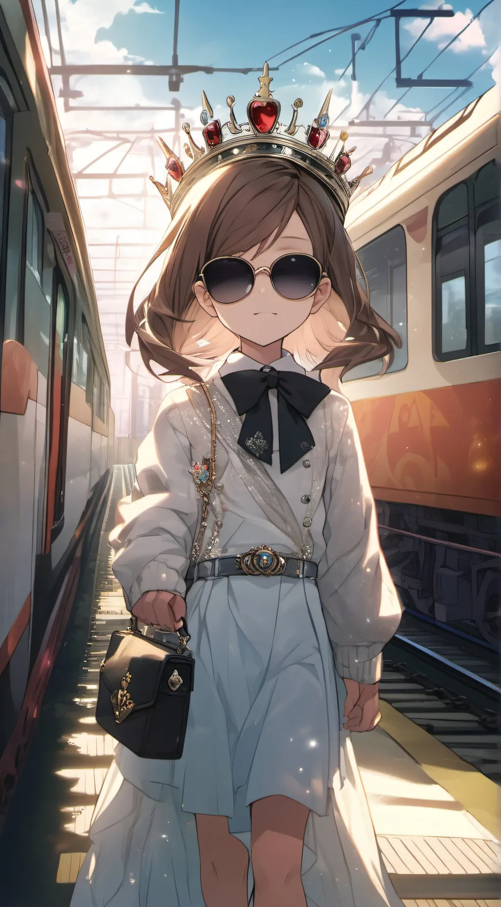 ai character: Sunny *QSMP* background