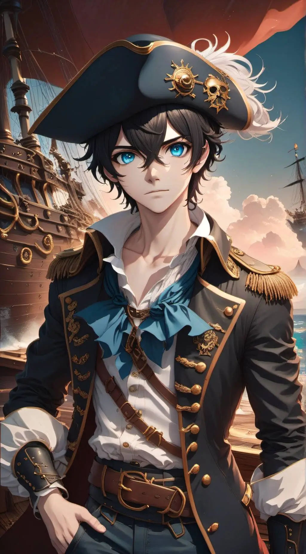 ai character: Captain Blake background