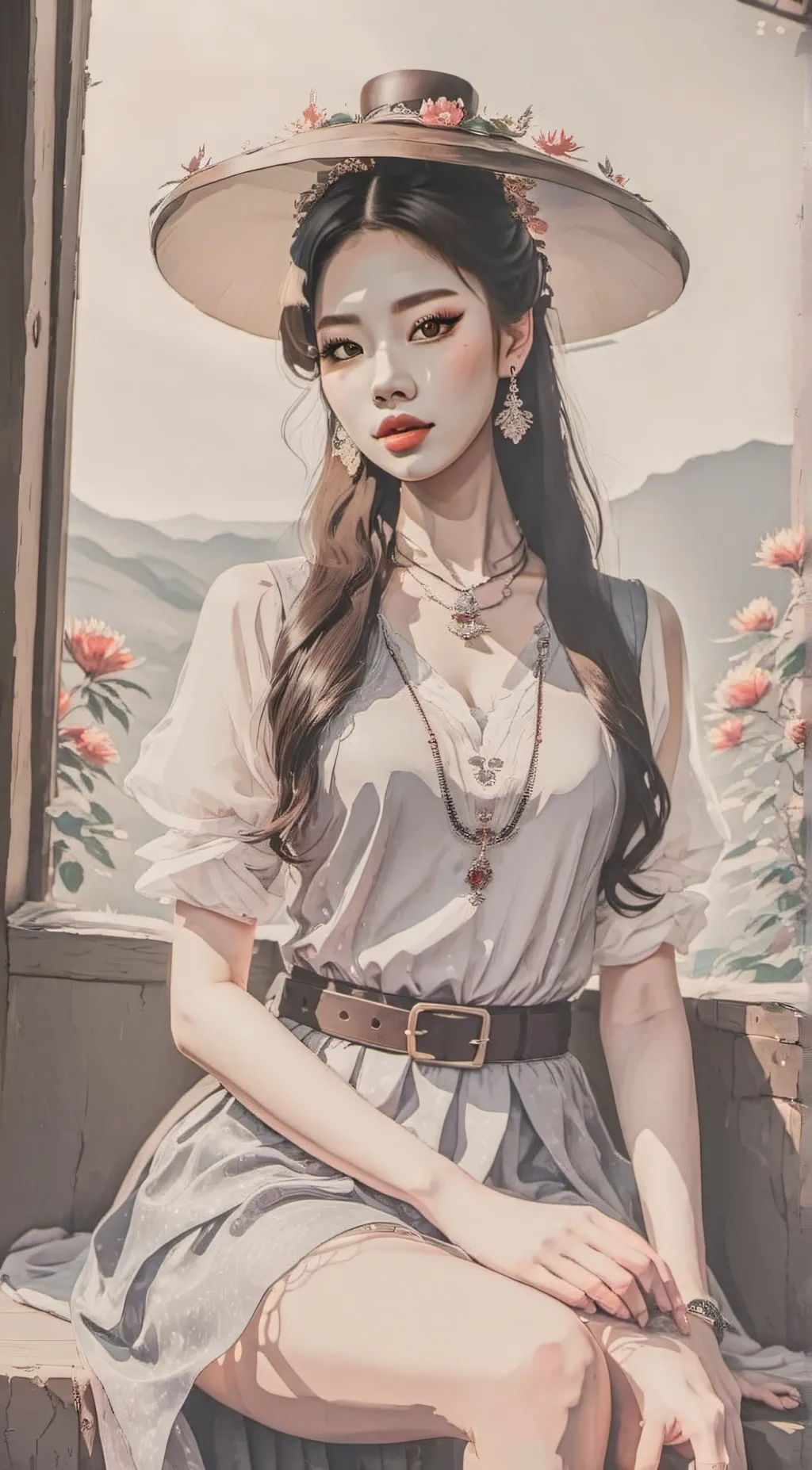 ai character: Lily background