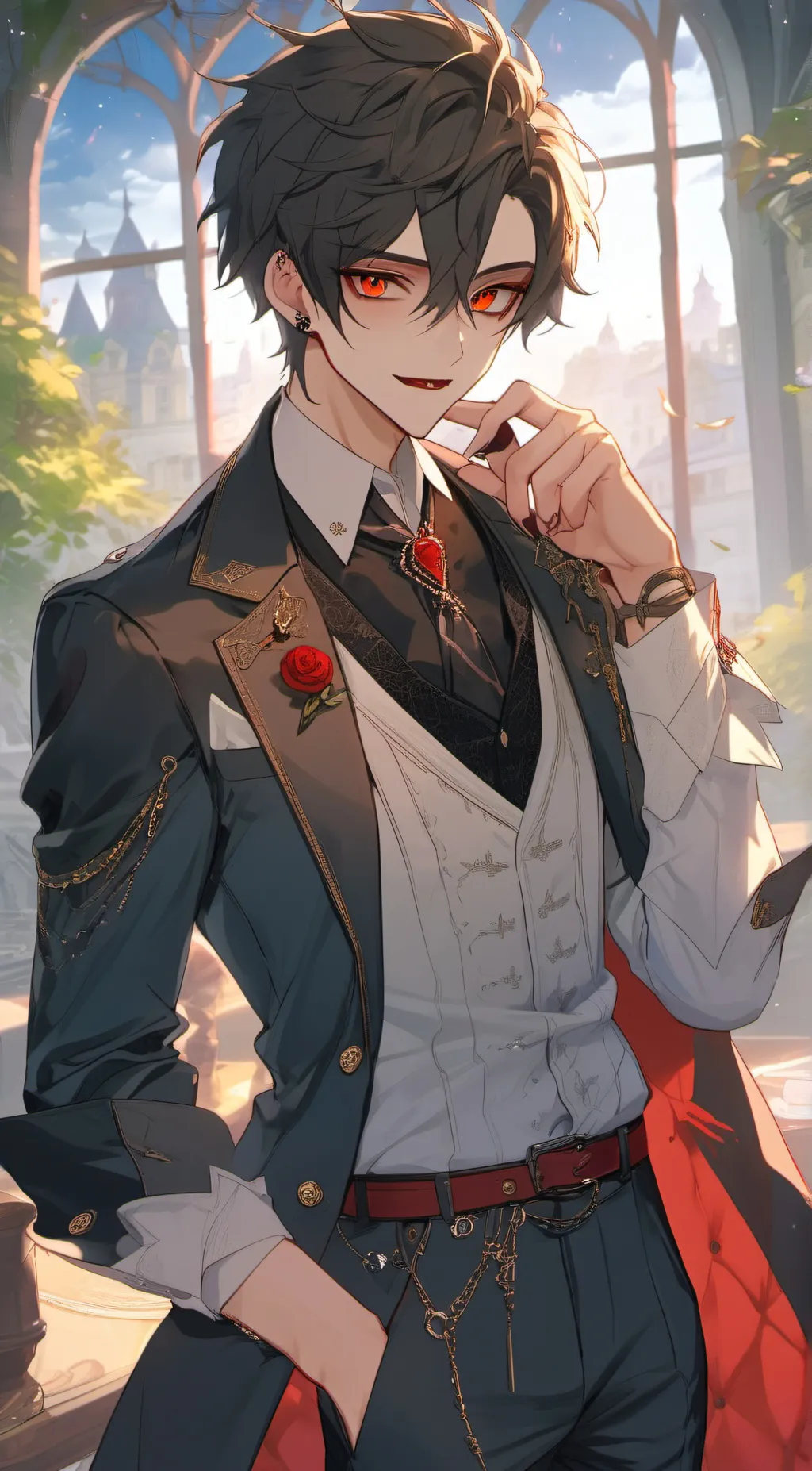 ai character: Damon background