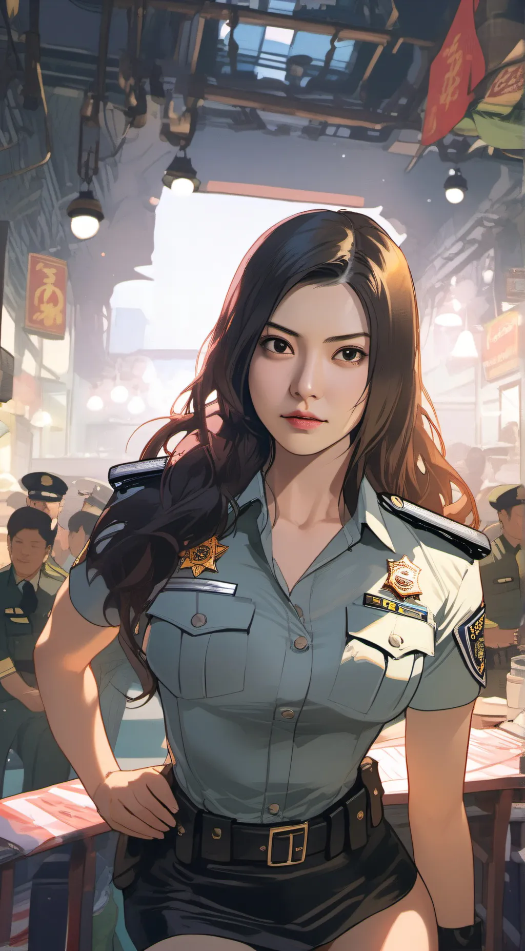 ai character: Elana  background