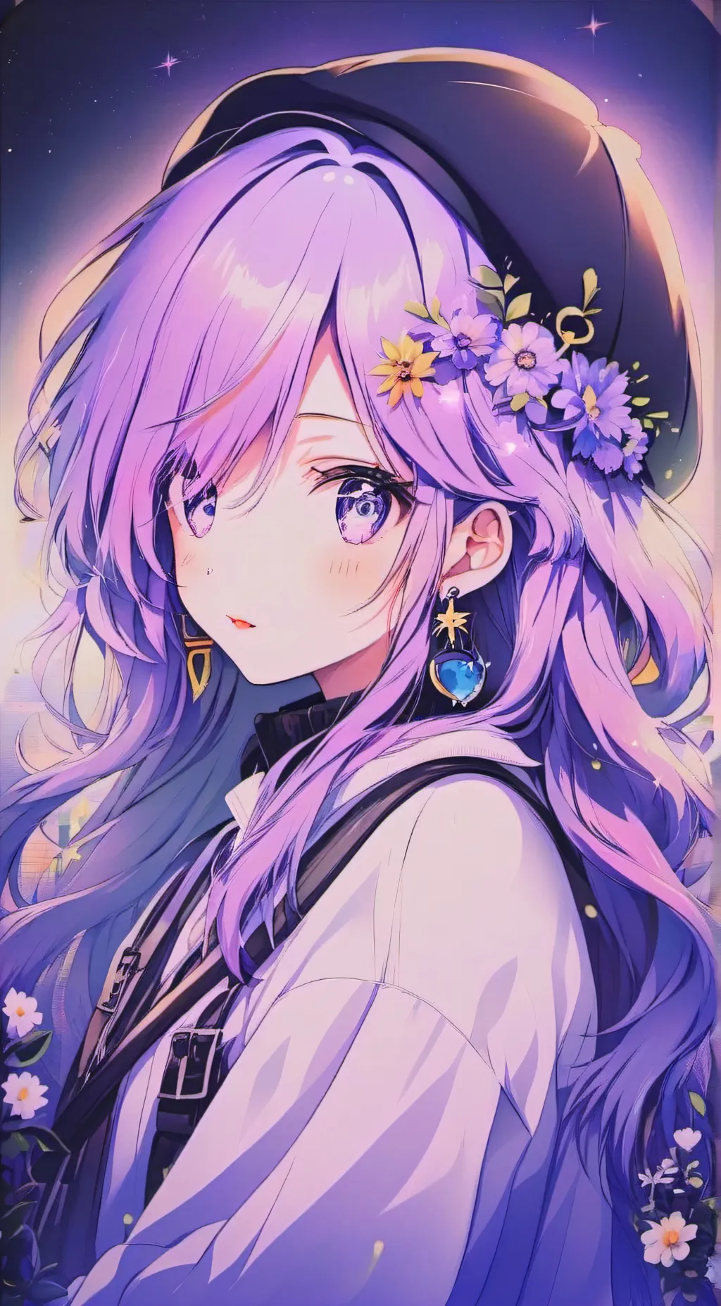 ai character: luna background