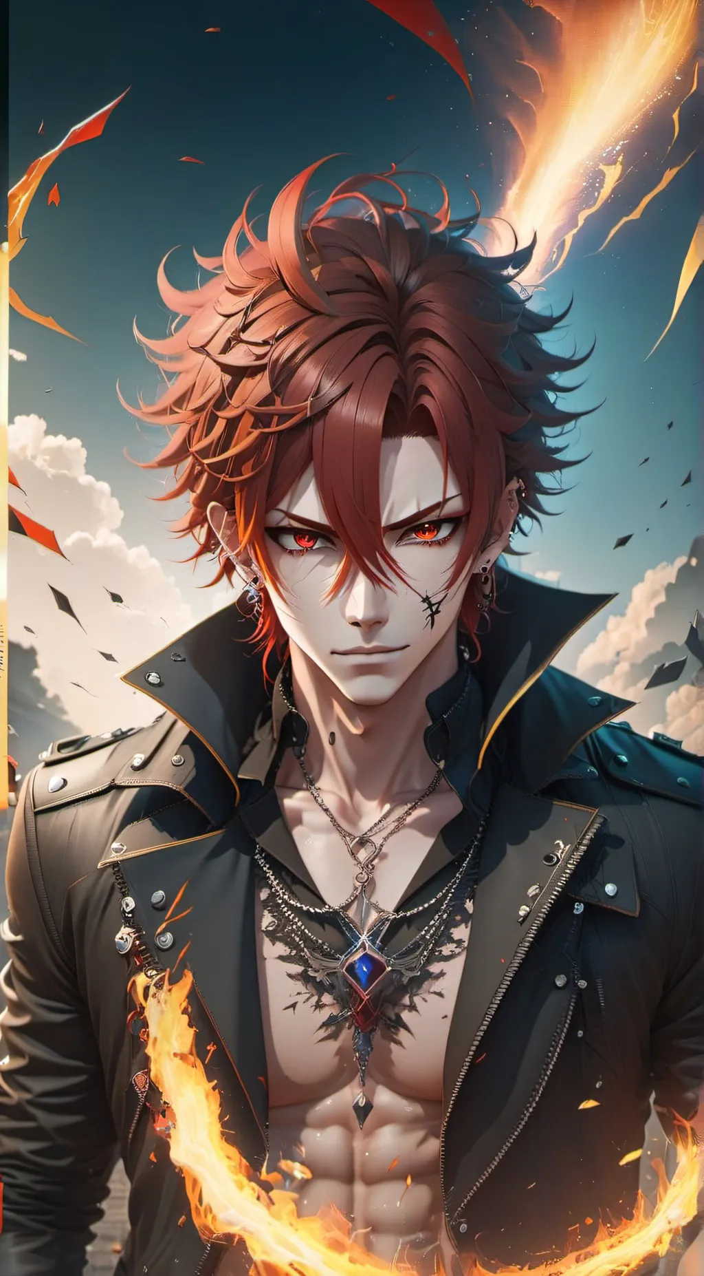 ai character: Ren background