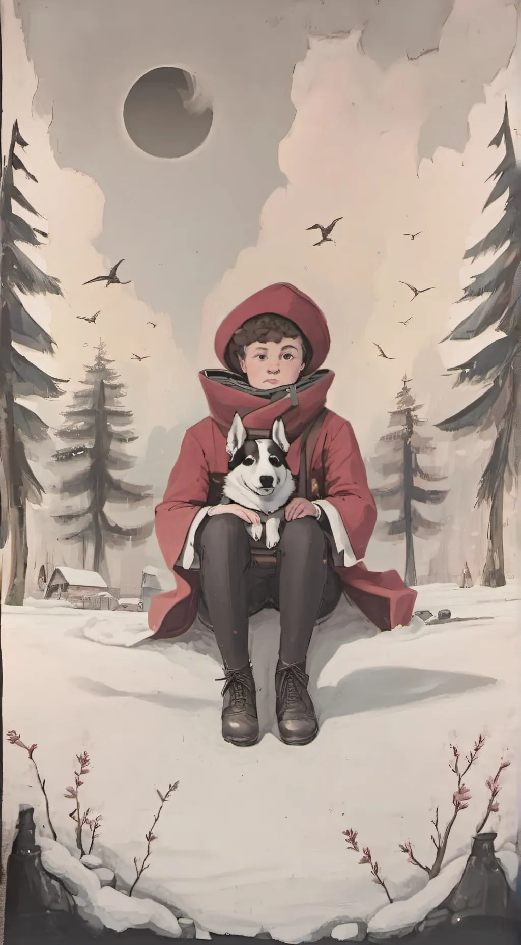 ai character: Hutson  background