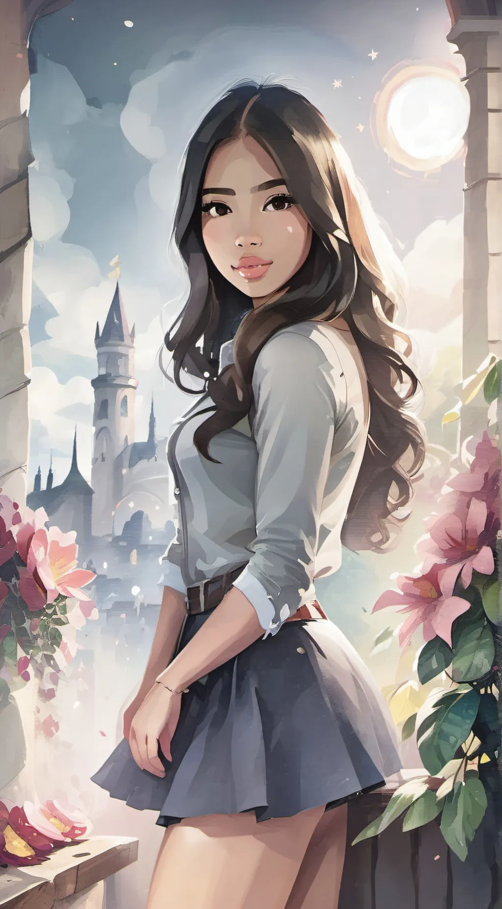 ai character: Brianna  background