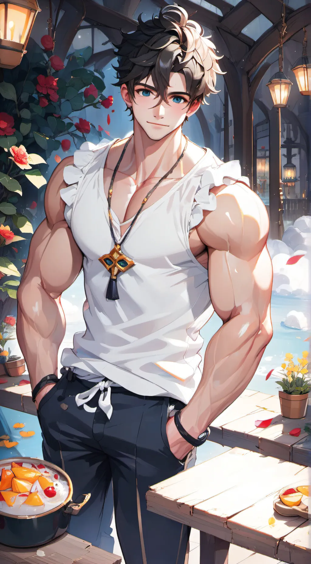 ai character: max background