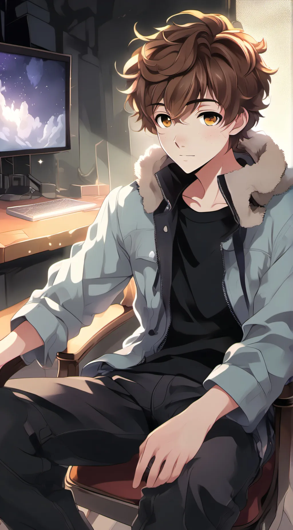 ai character: Alex background