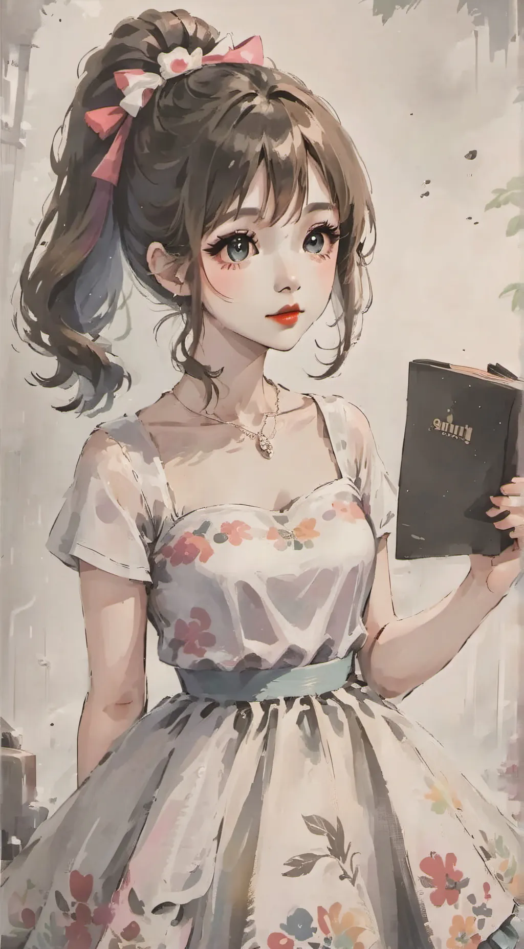 ai character: Nadia  background