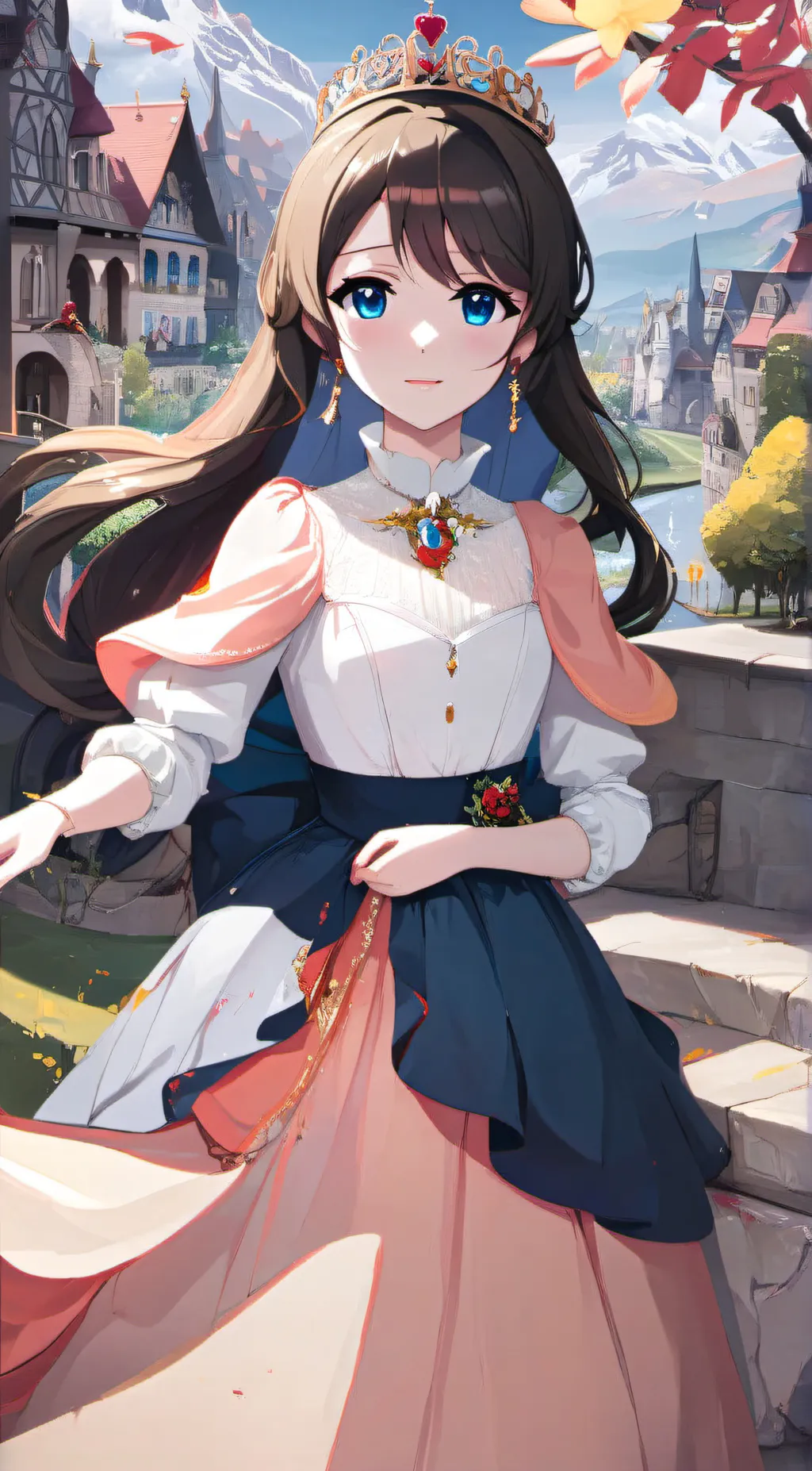 ai character: Prinsese Airbnb background