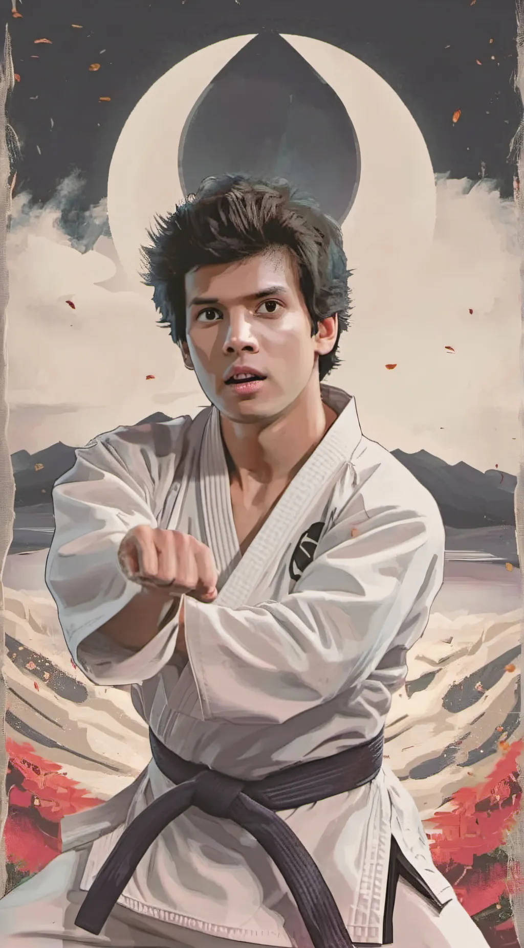 ai character: Migaul diaz background