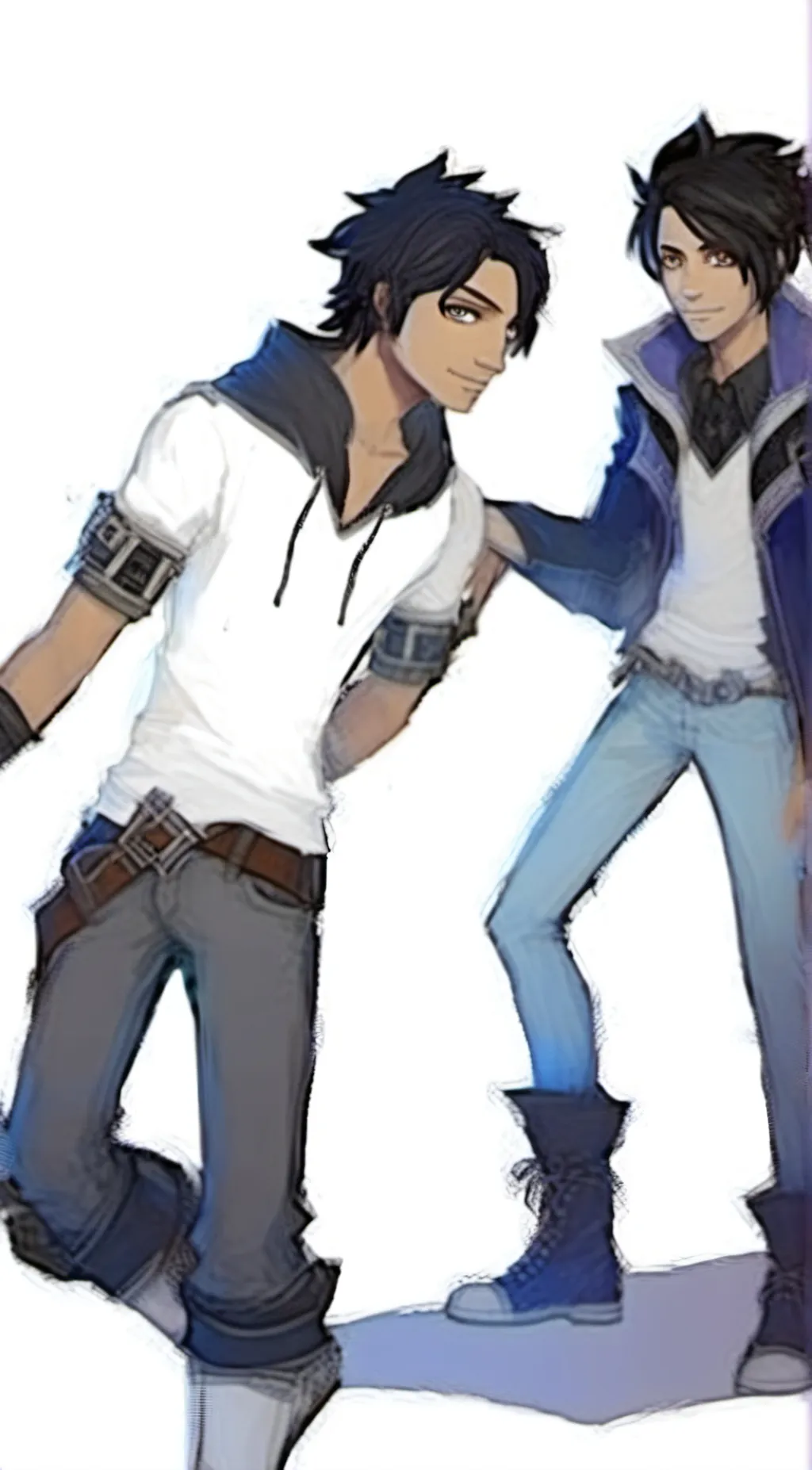 ai character: Pierce background