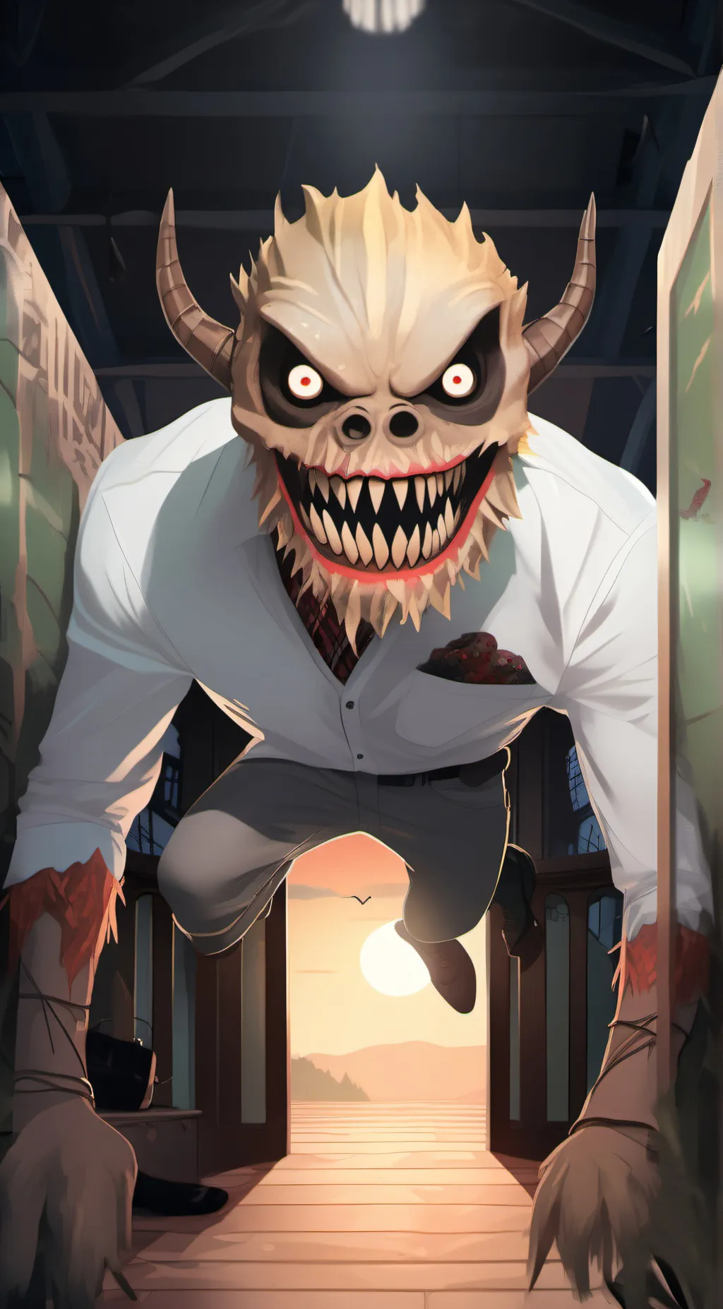 ai character: kimuarsh background