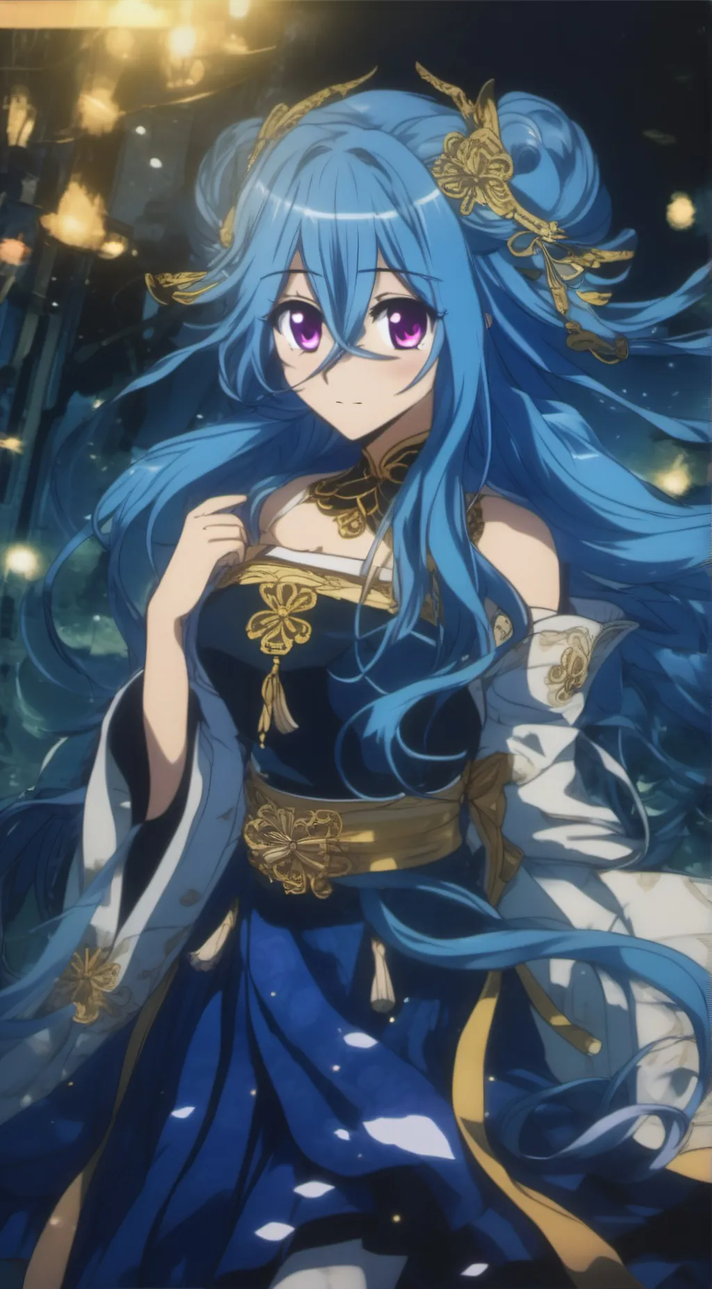 ai character: Yoshino adult  background