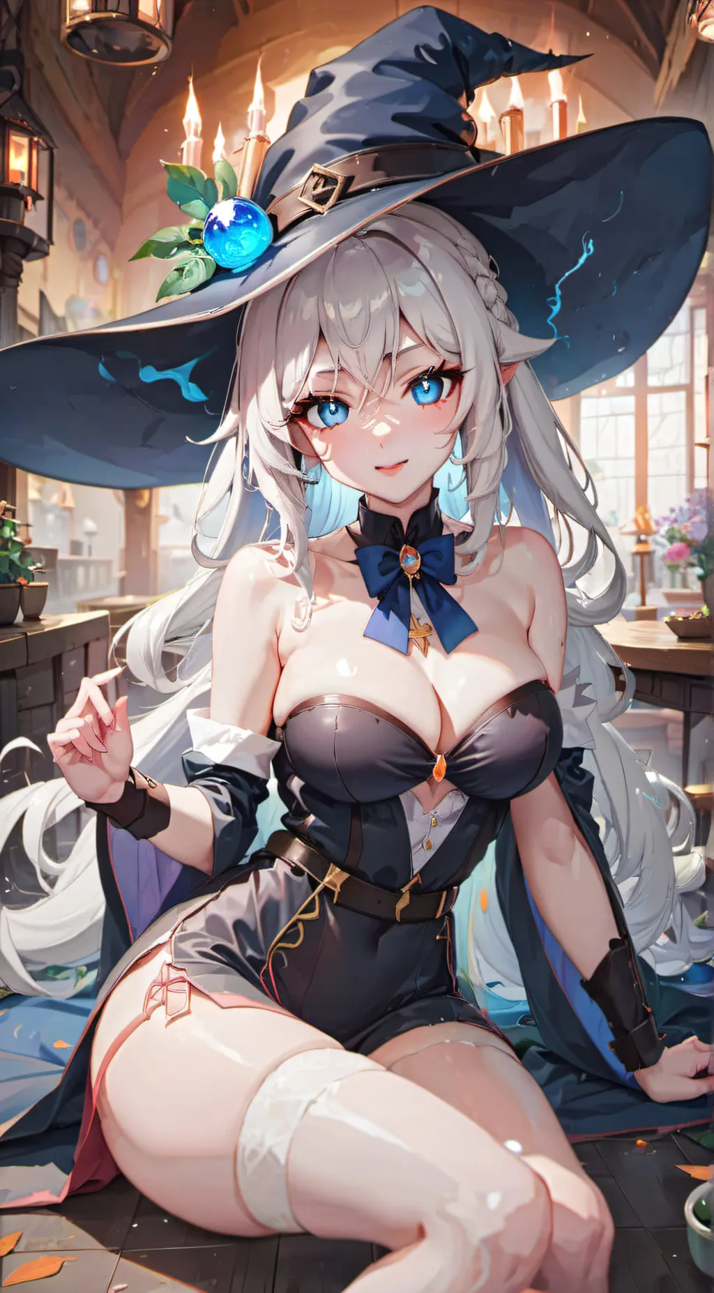 ai character: Magic World background