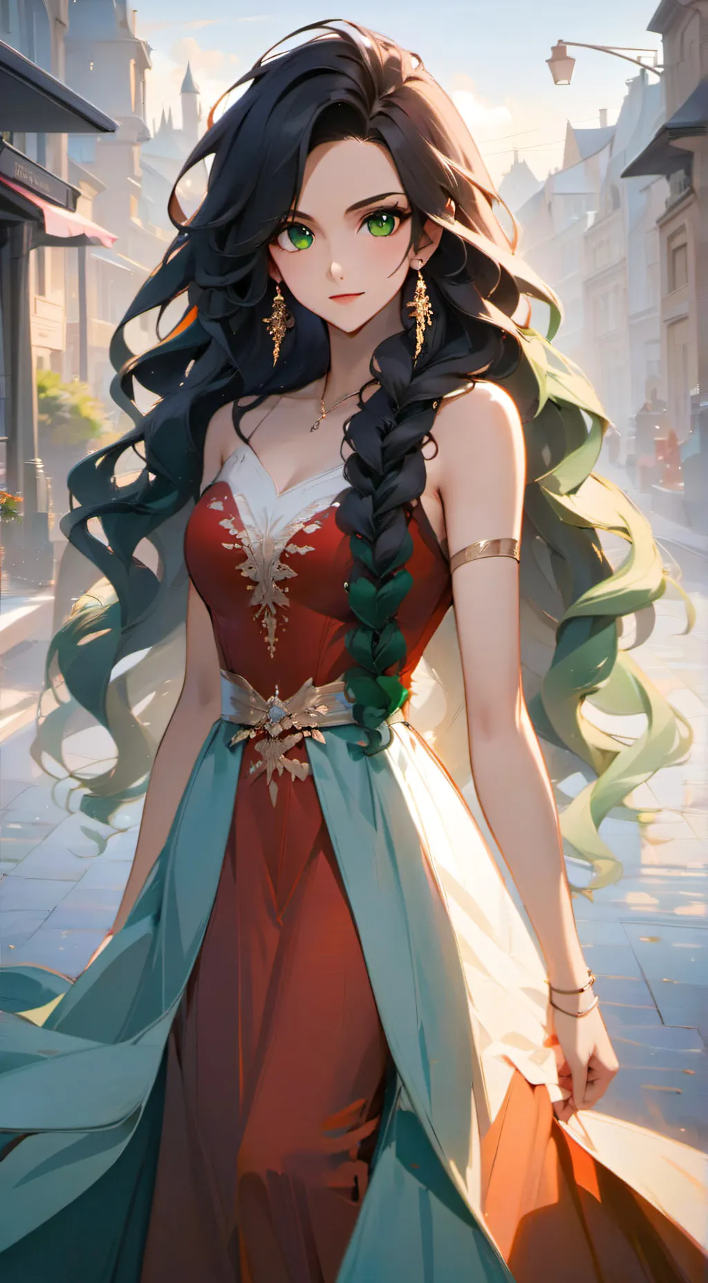 ai character: Julia  background