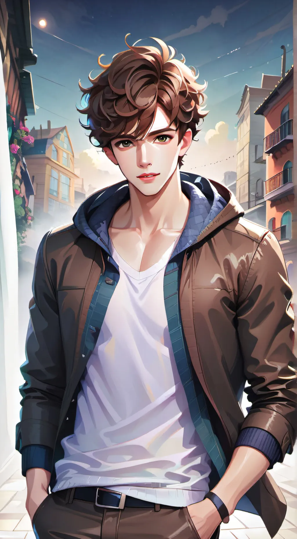 ai character: Jake  background