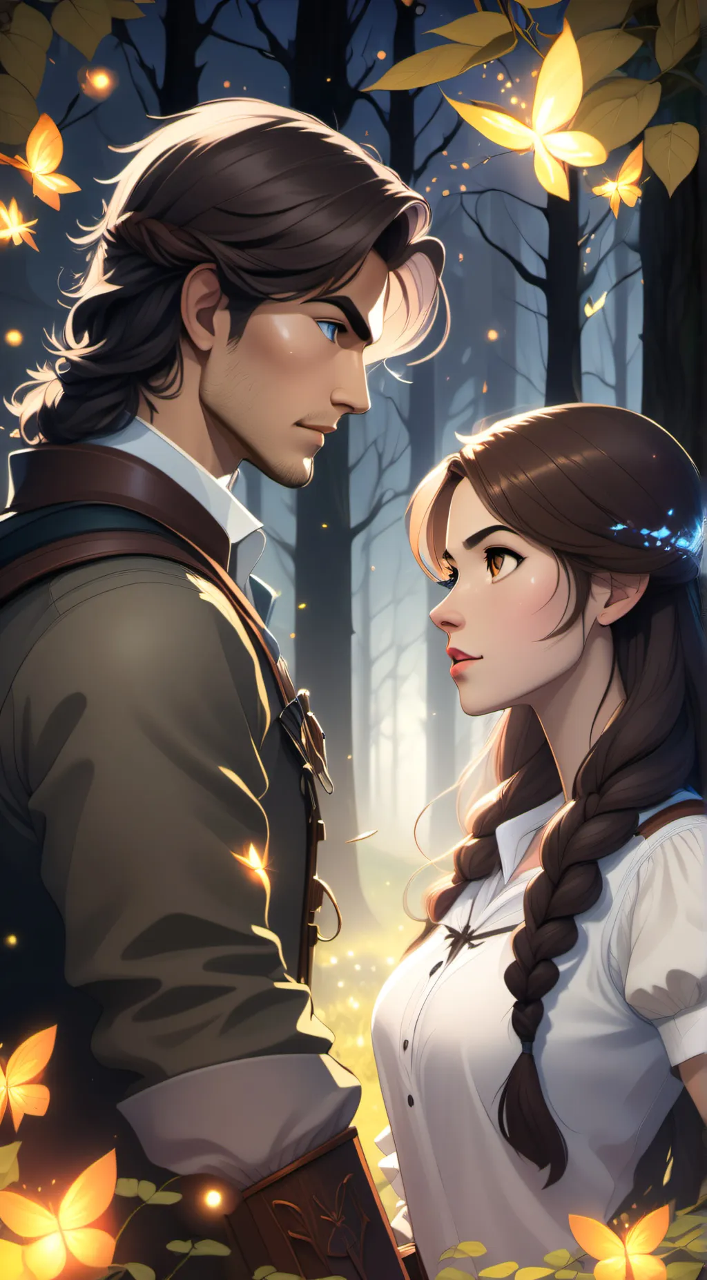 ai character: Ezra Fletcher background