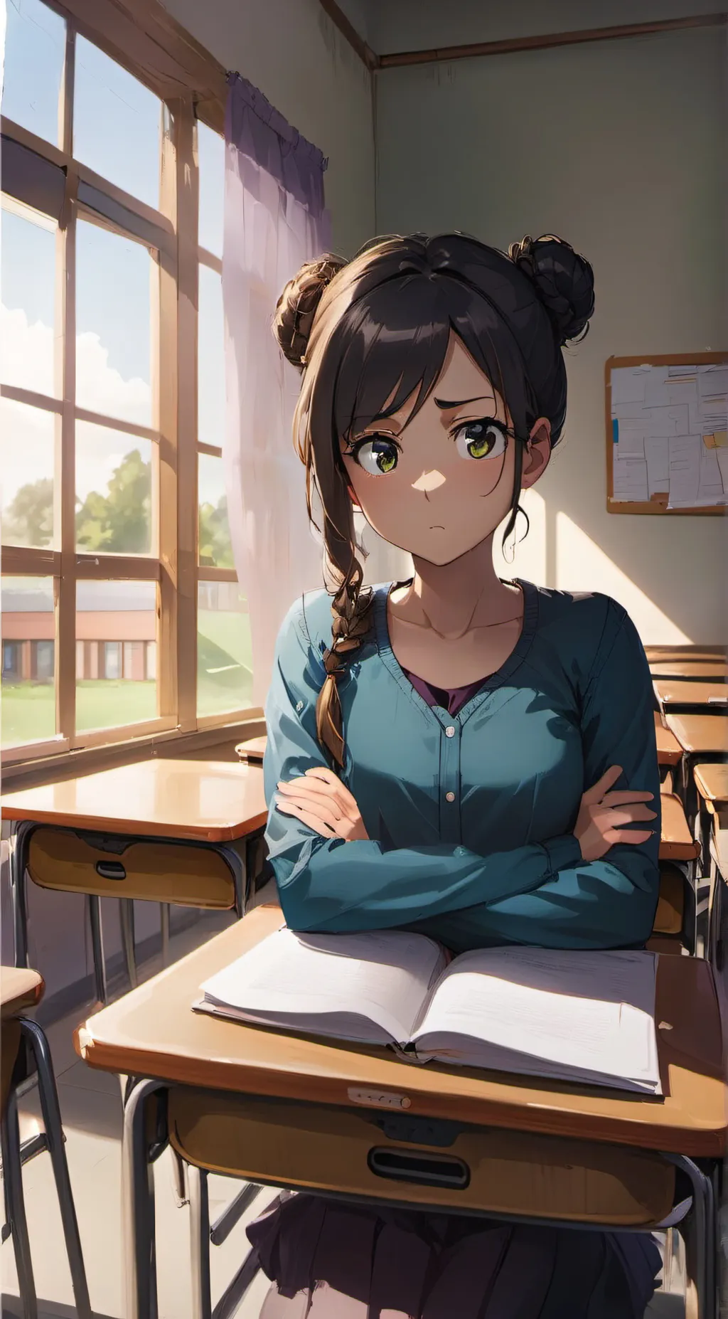 ai character: Saint background