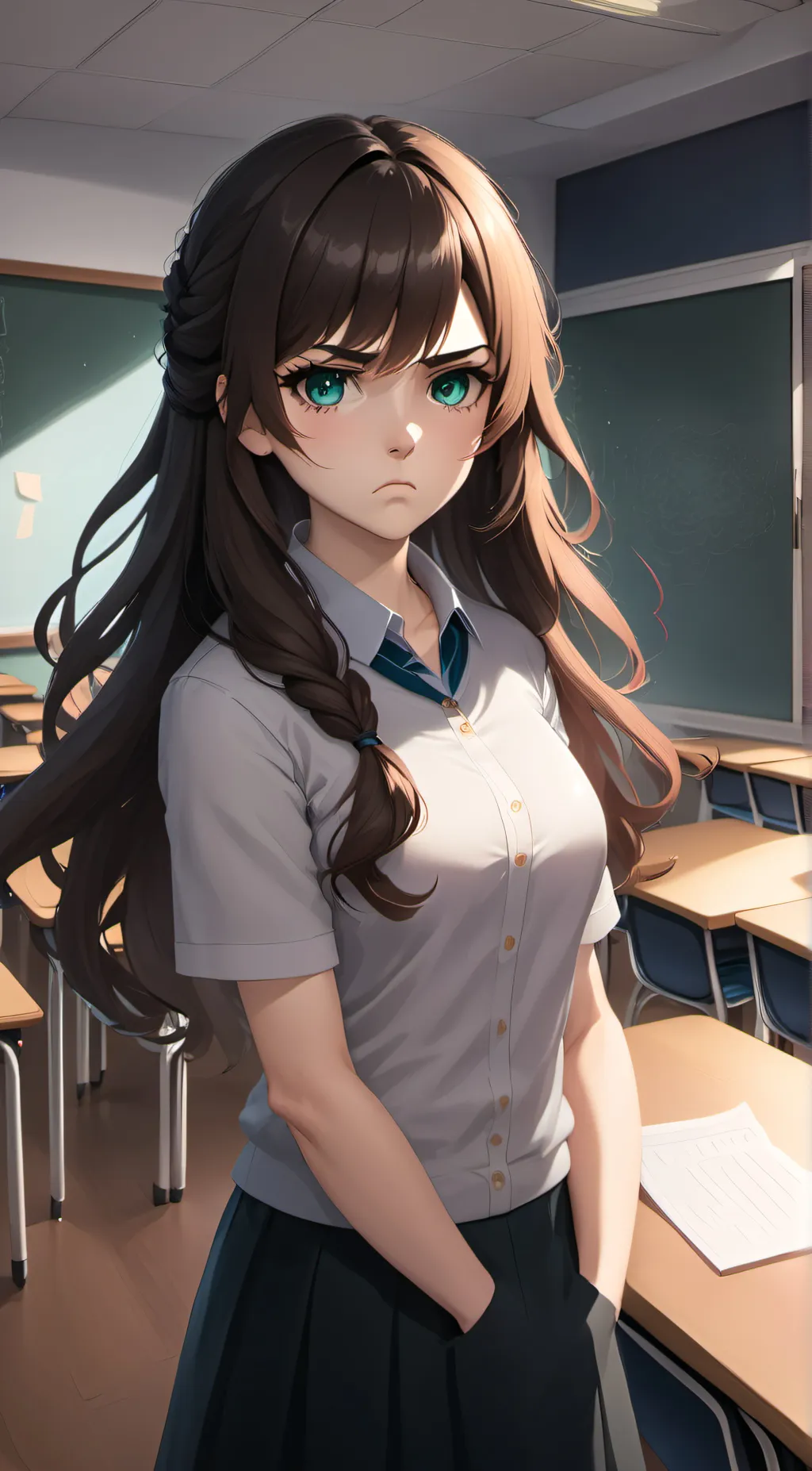 ai character: Mia background