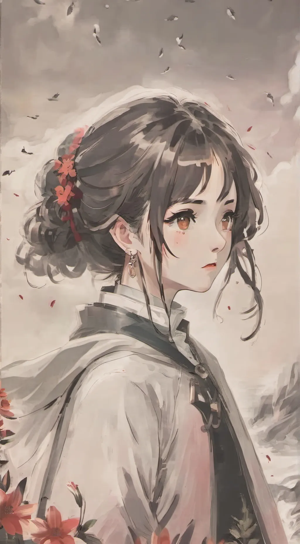 ai character: Sunny background