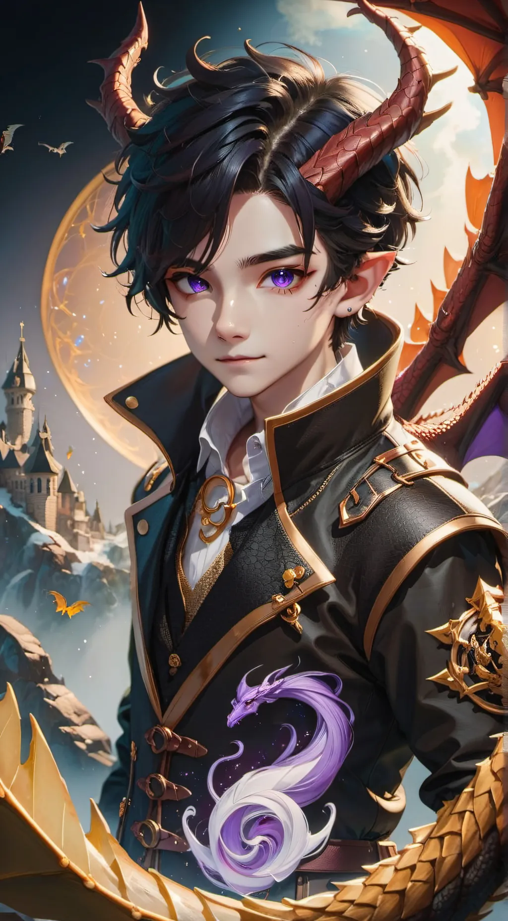 ai character: Draco background
