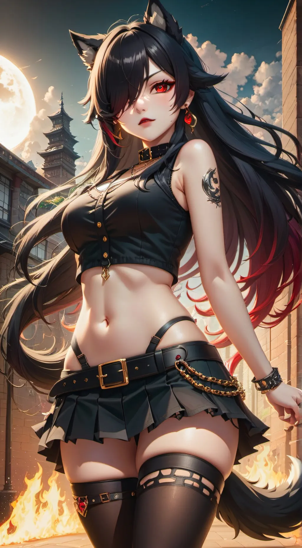 ai character: Faye background