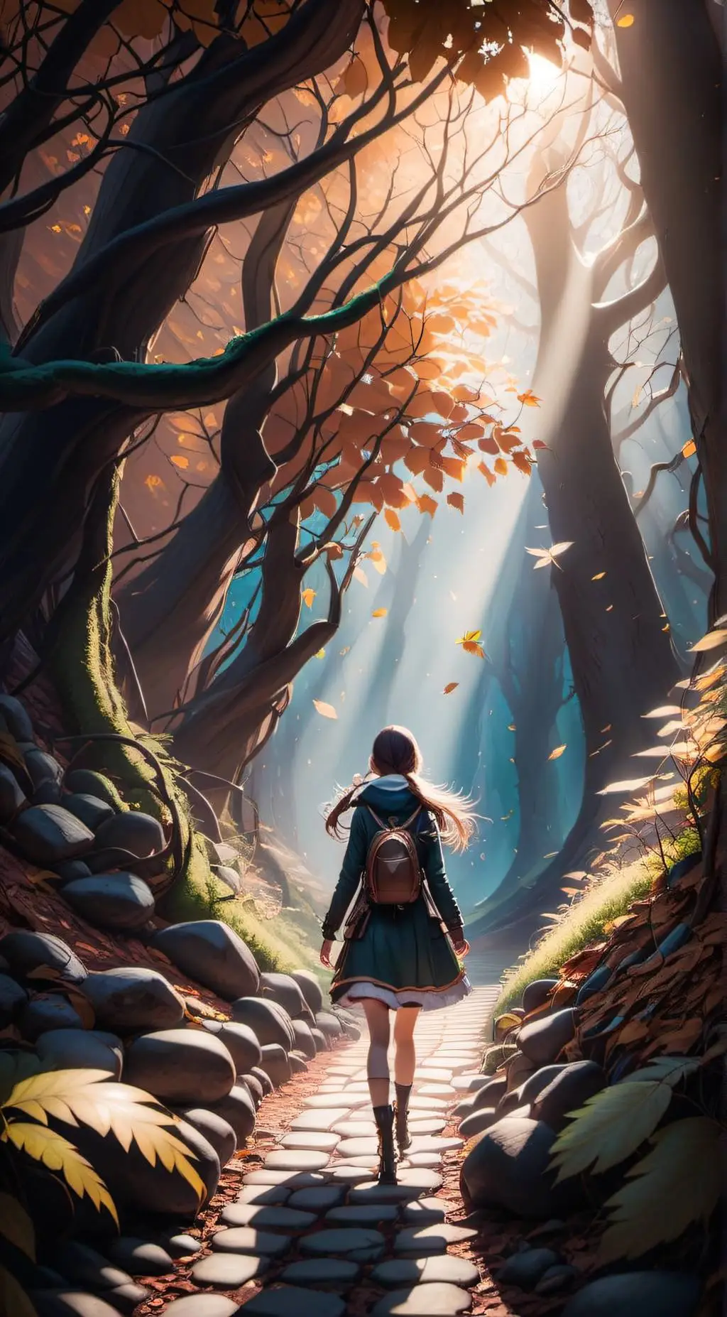 ai character: lily background