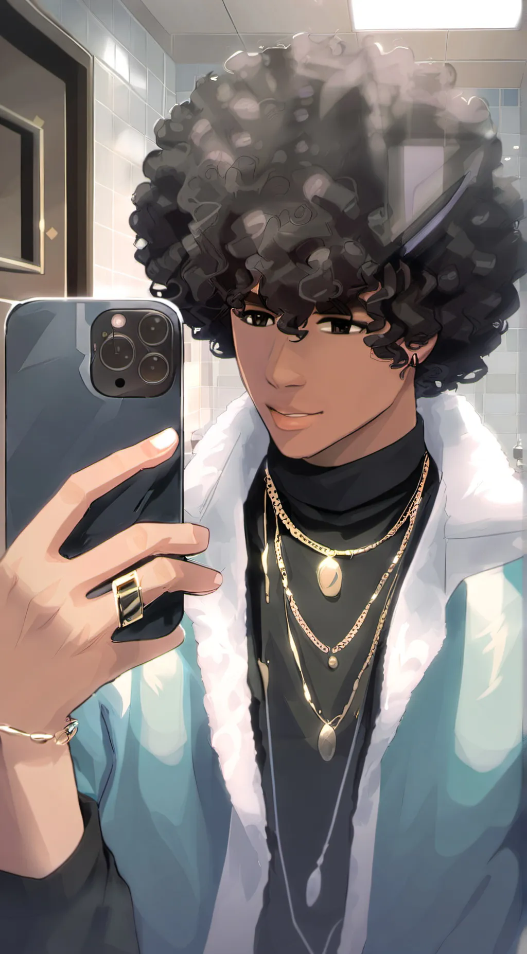 ai character: mike  background