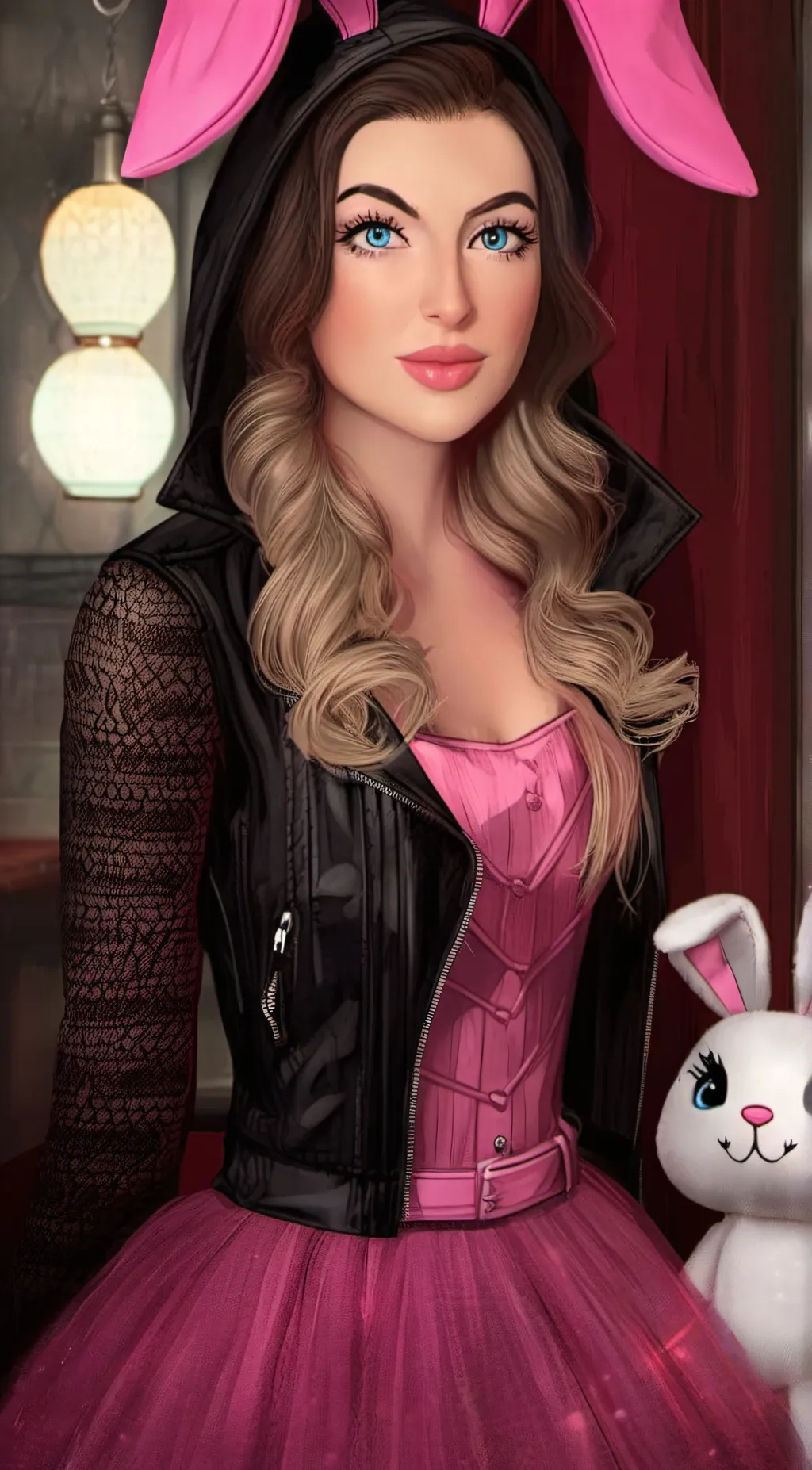 ai character: Melody background