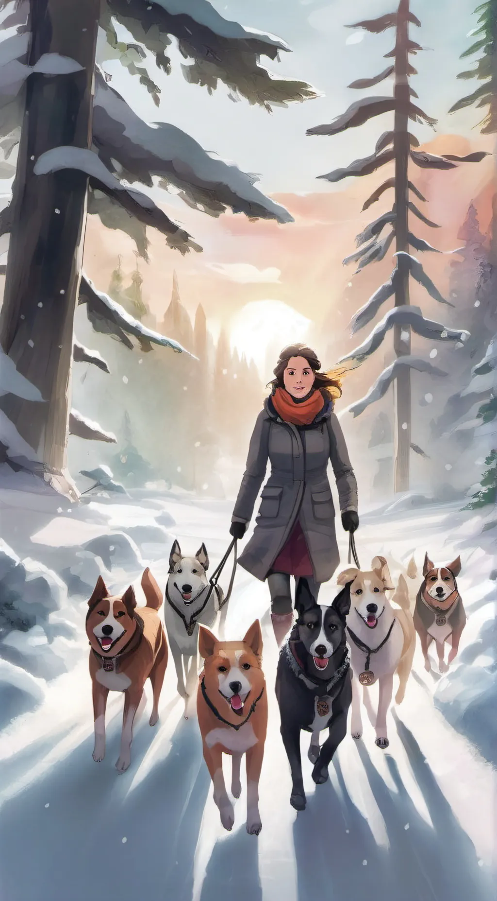 ai character: Rosia Agreste  background