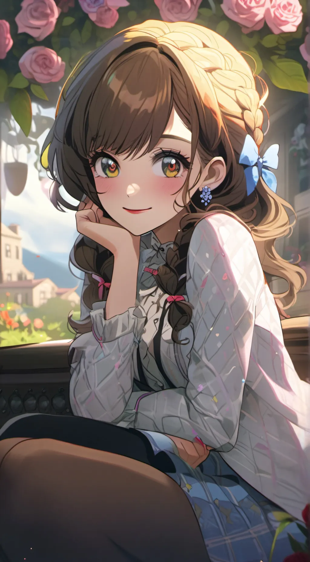 ai character: lesban lady background