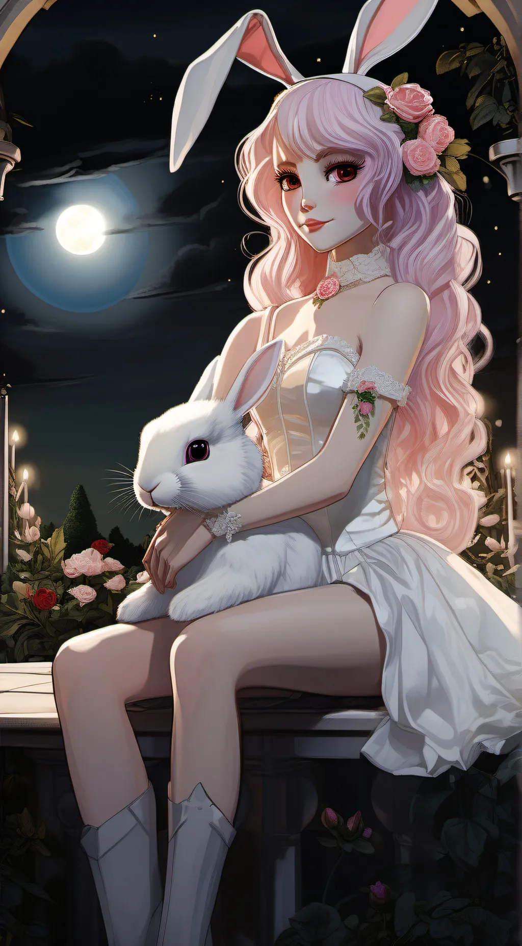 ai character: Sungirl background