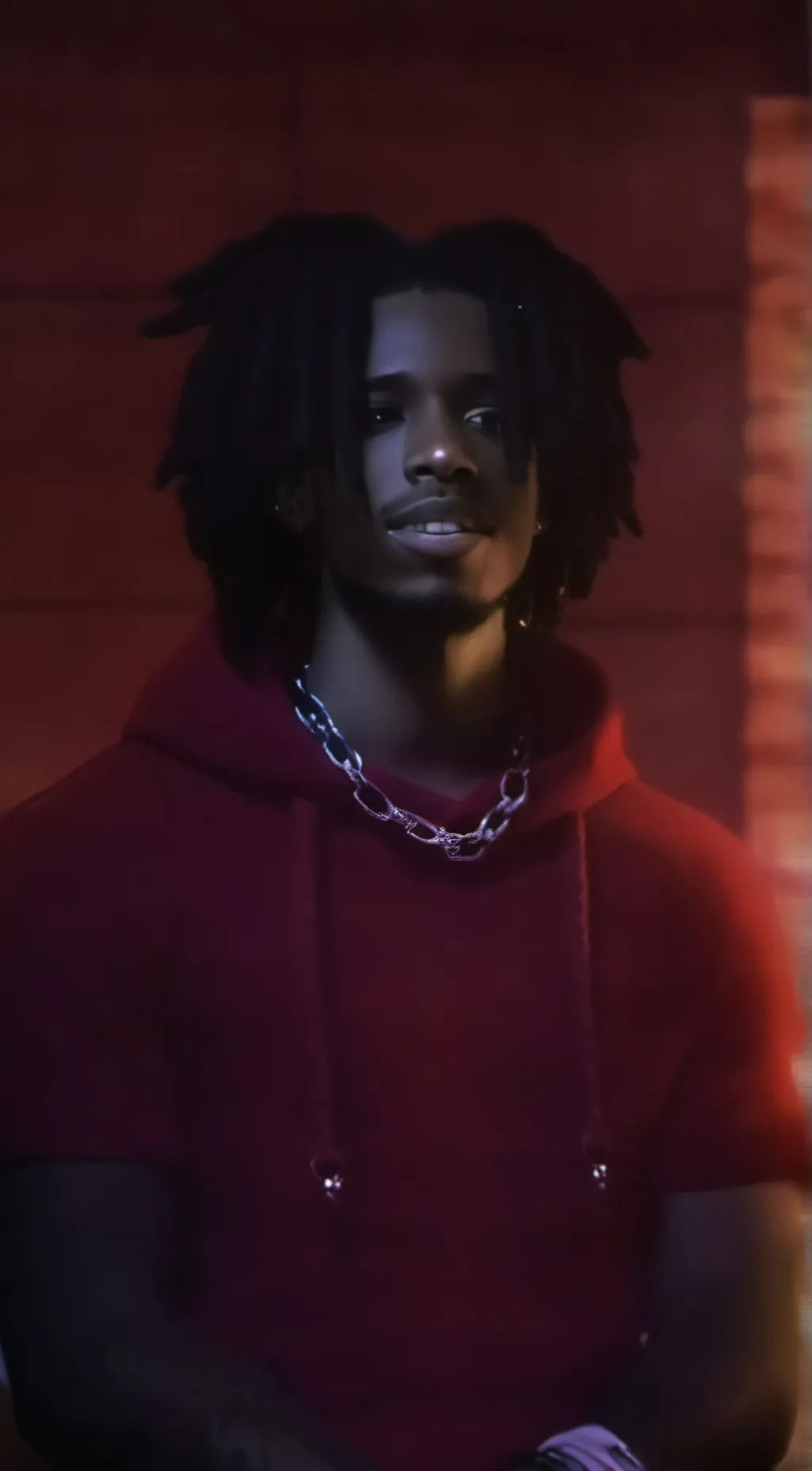 ai character: Kaleb🩵 background