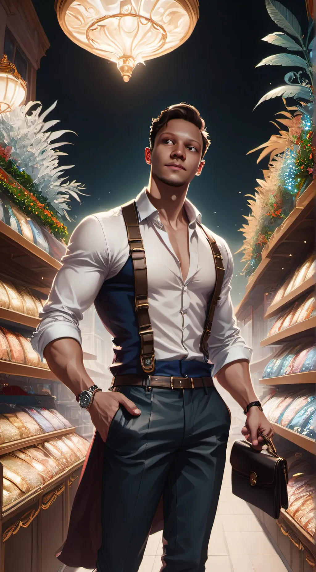 ai character: fije background