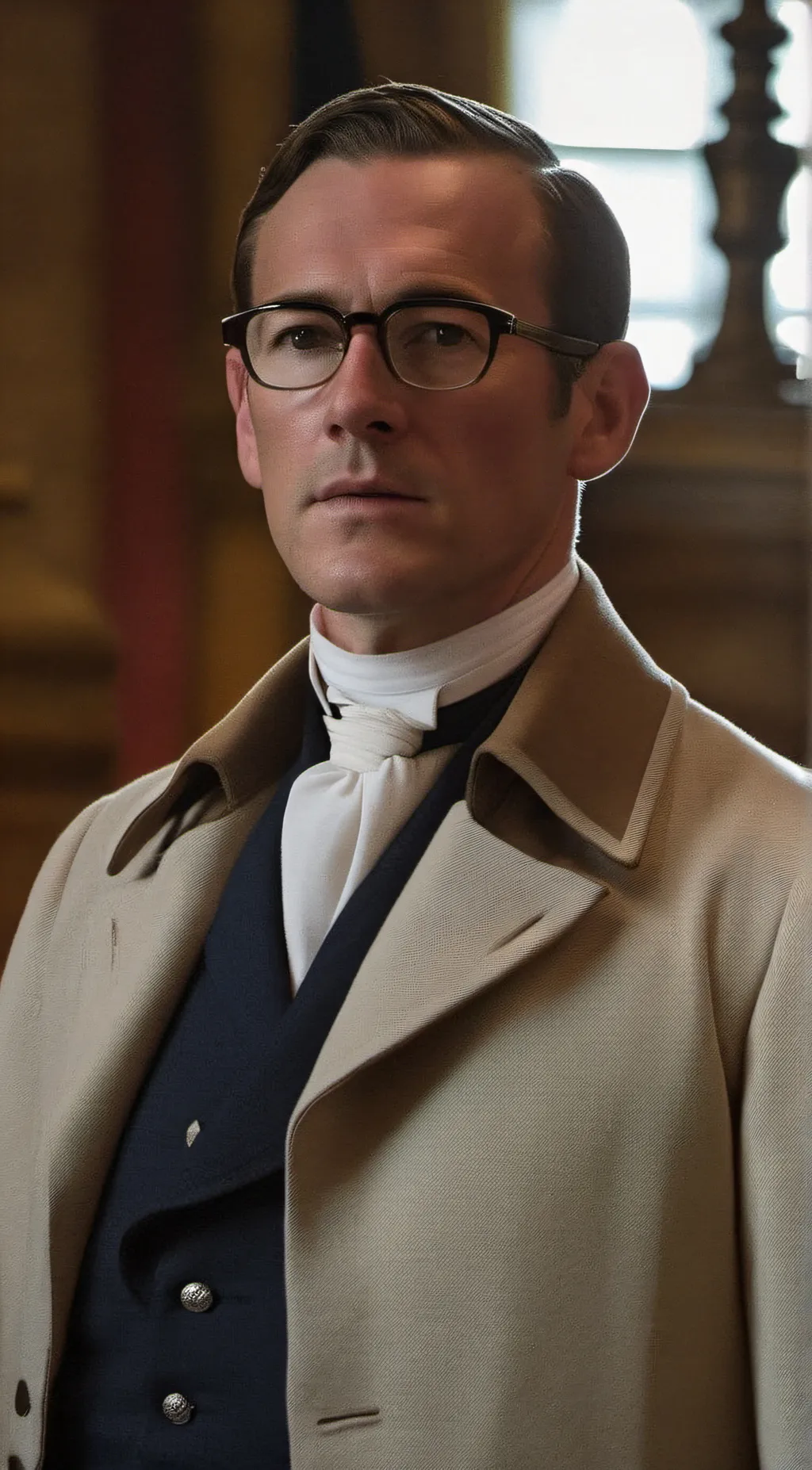 ai character: Frank Randall background