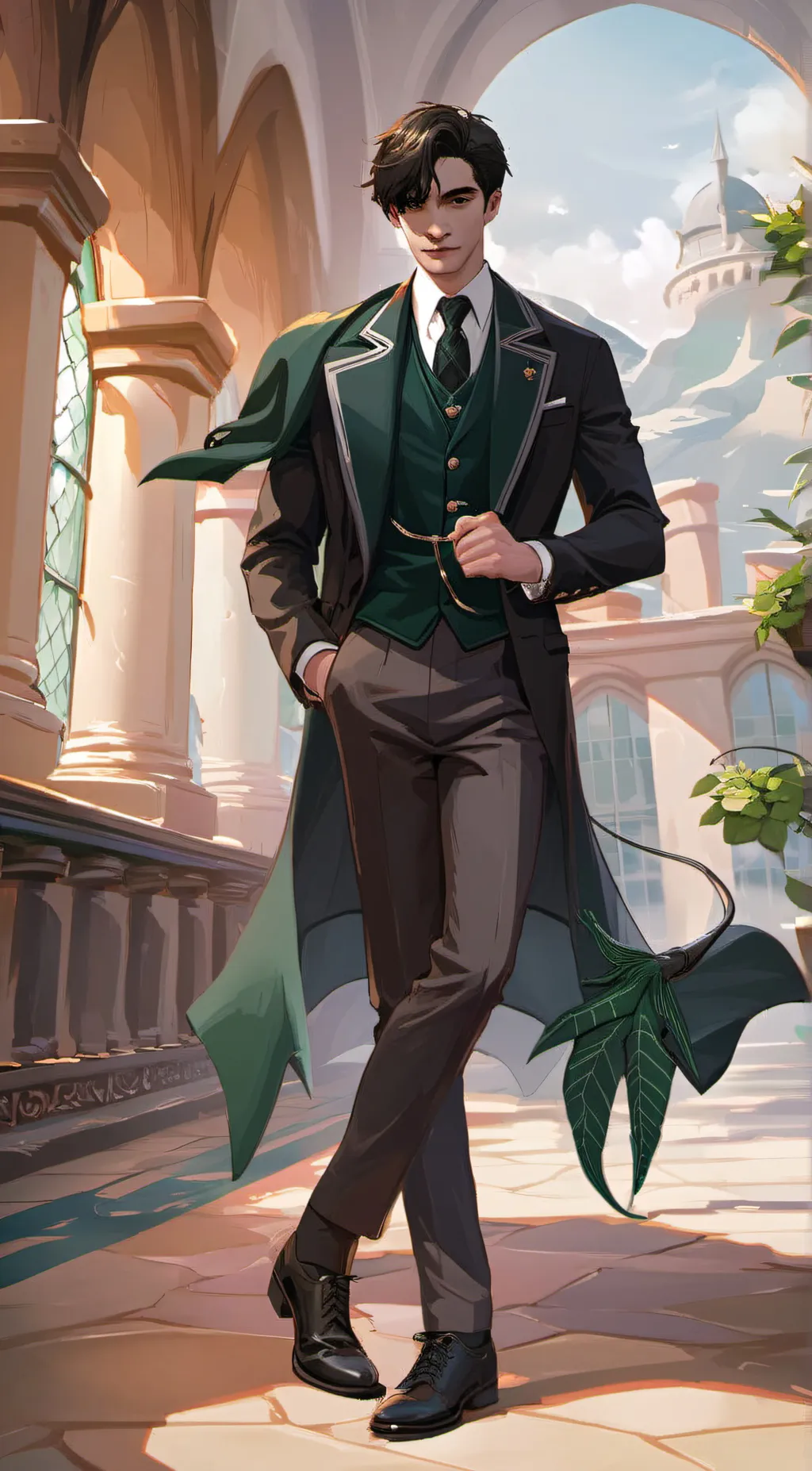 ai character: Tom marvolo riddle background