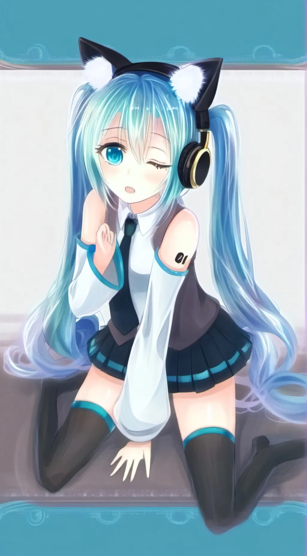 ai character: Aria background