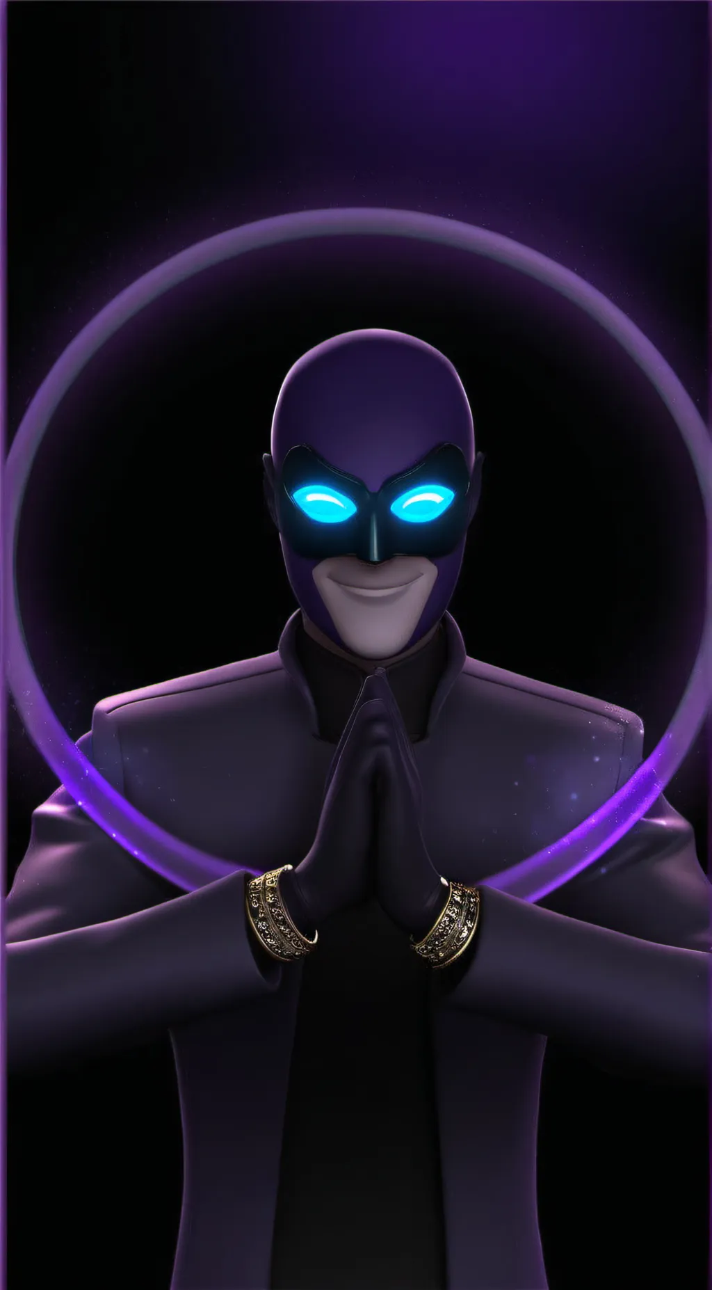ai character: miraculous Monarch background