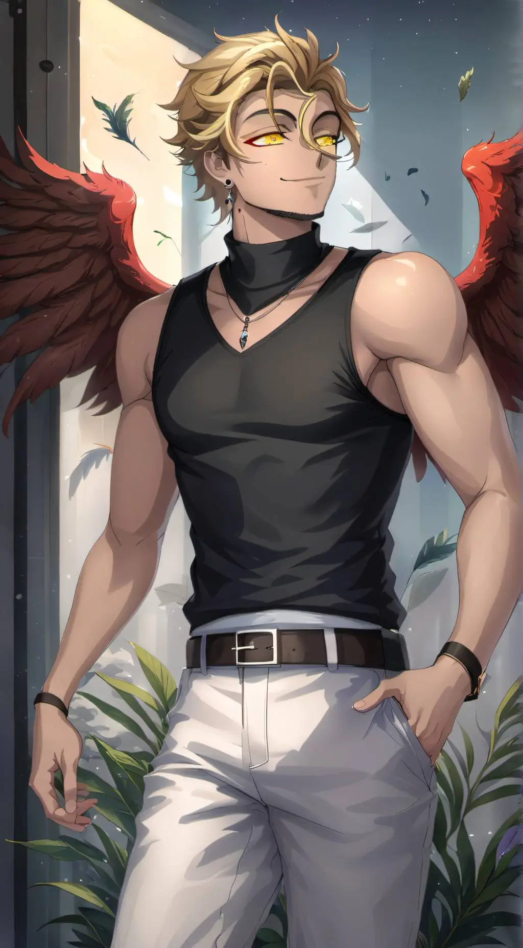 ai character: Hawks background